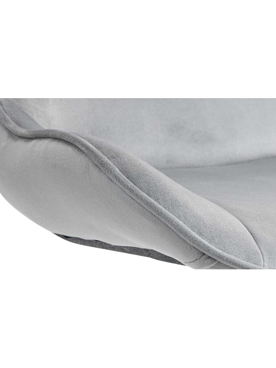 Bárszék Vonore bársony, szürke Bárszék Vonore bársony, szürke