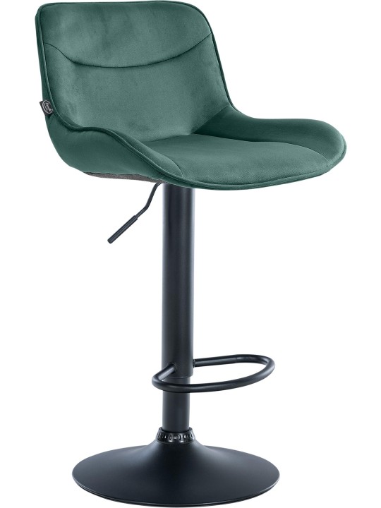 Bárszék Vonore bársony, zöld