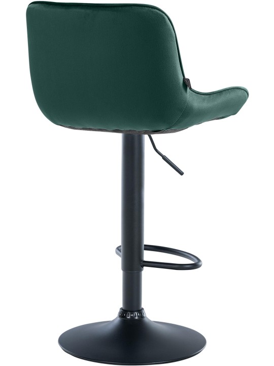 Bárszék Vonore bársony, zöld