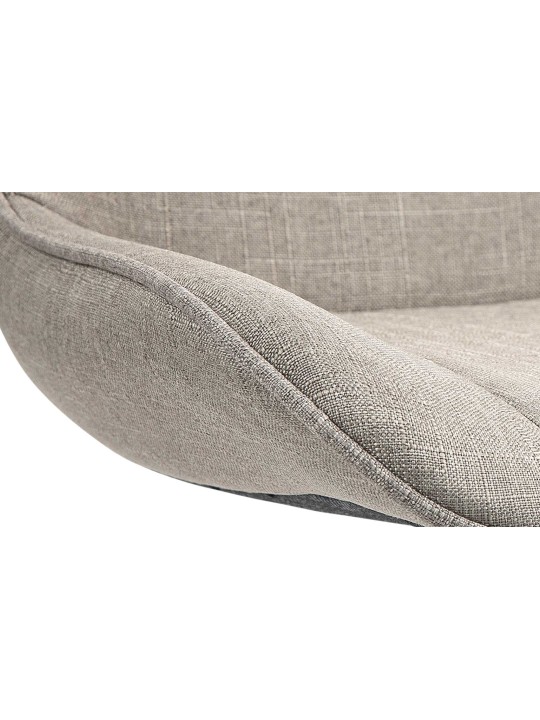 Bárszék Vonore szövet króm, taupe Bárszék Vonore szövet króm, taupe