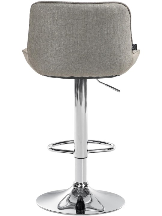 Bárszék Vonore szövet króm, taupe Bárszék Vonore szövet króm, taupe