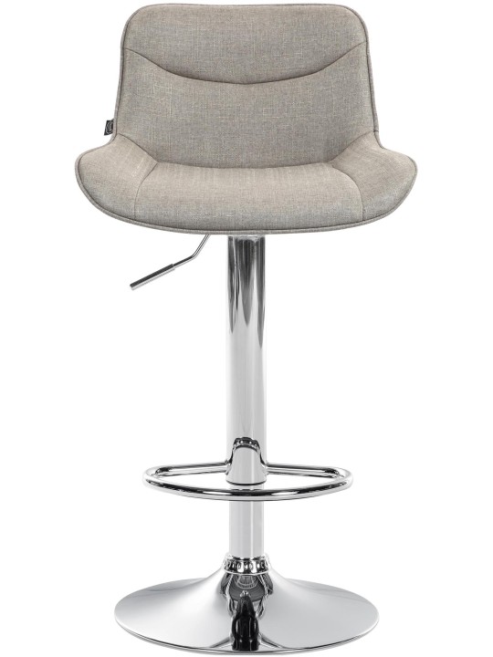 Bárszék Vonore szövet króm, taupe Bárszék Vonore szövet króm, taupe