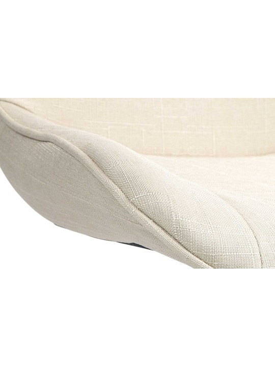 Bárszék Vonore szövet króm, krém