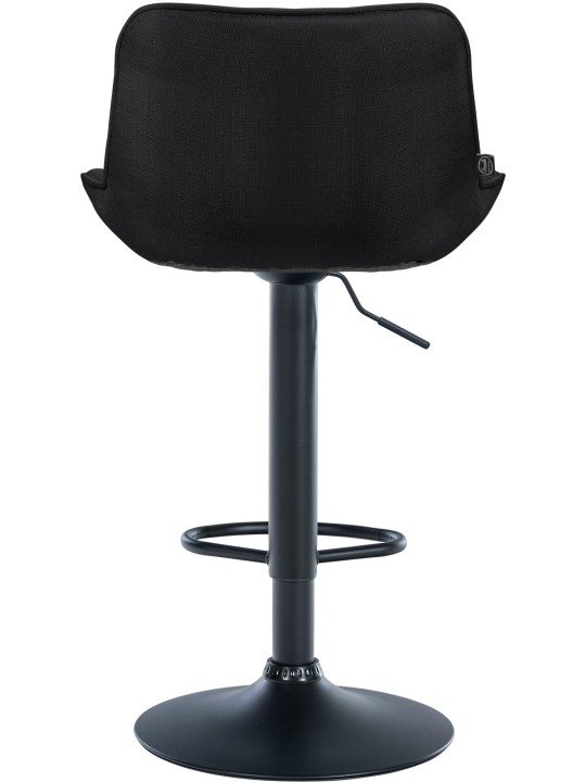 Bárszék Vonore szövet, fekete