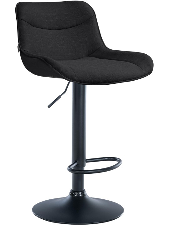 Bárszék Vonore szövet, fekete