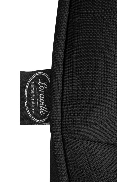 Bárszék Vonore szövet, fekete