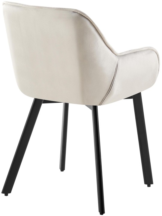 Antigo bársony étkezőszék, szürke