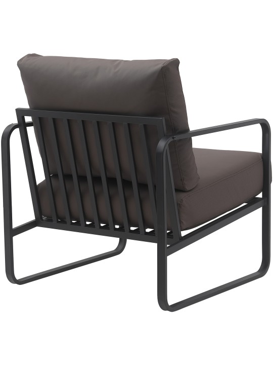 Lounger Manea műbőr, barna