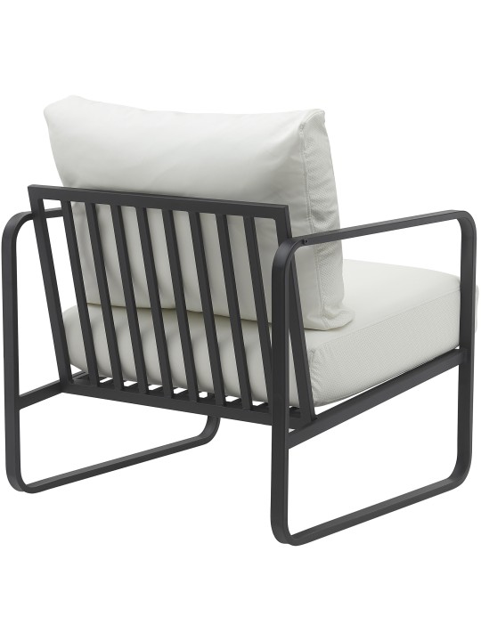 Lounger Manea műbőr, fehér