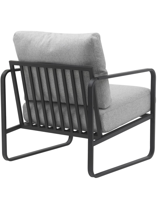 Lounger Manea szövet, világosszürke