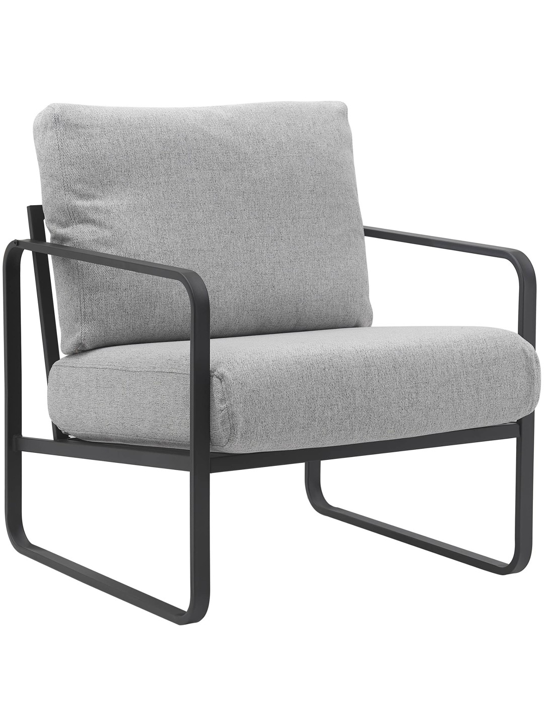 Lounger Manea szövet, világosszürke