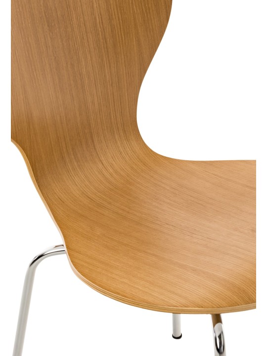 2 db Diego látogatói szék készlet, tölgy