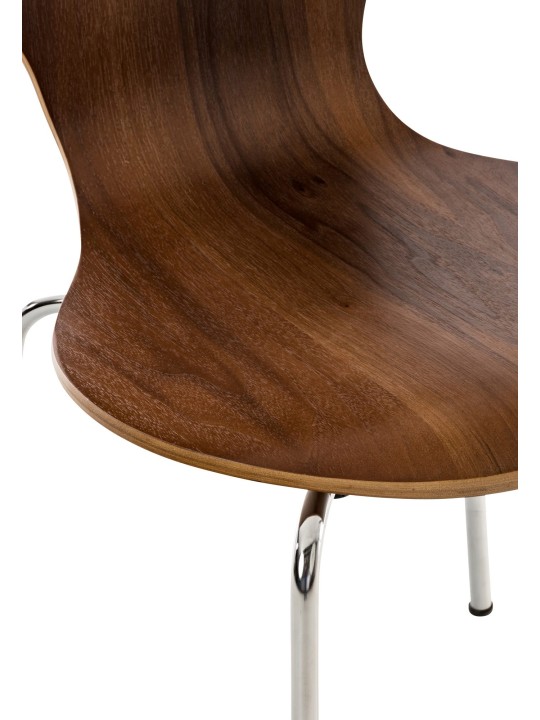 2 db Diego látogatói szék készlet, dió