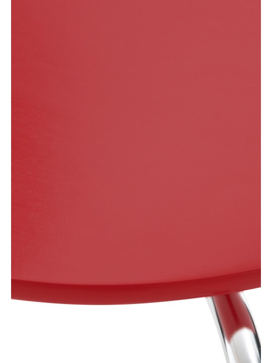 4 db Diego látogatói szék készlet, piros