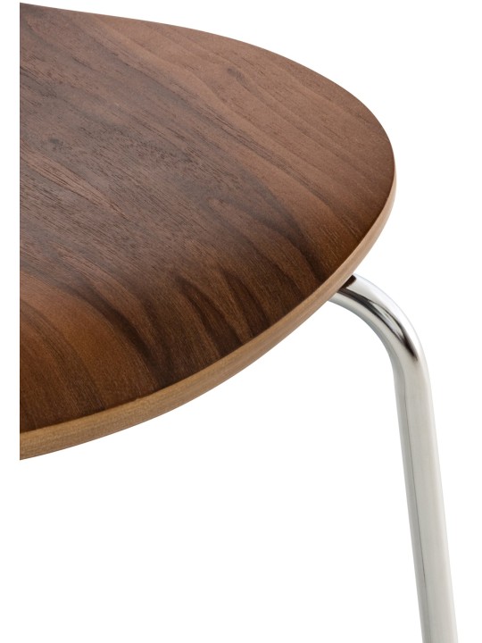 4 db Diego látogatói szék készlet, dió