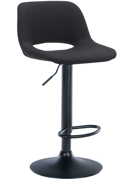 Bárszék Camden szövet, fekete