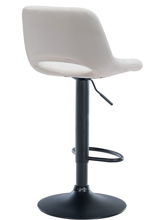 Bárszék Camden bársony, krém