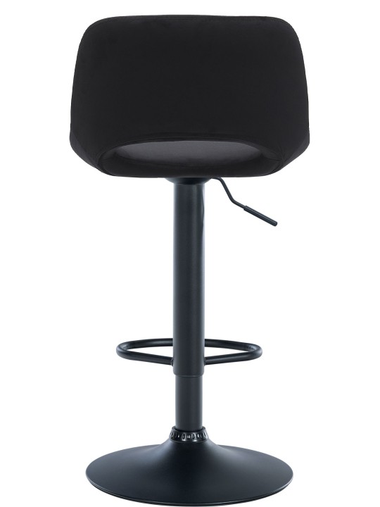 Bárszék Camden bársony, fekete