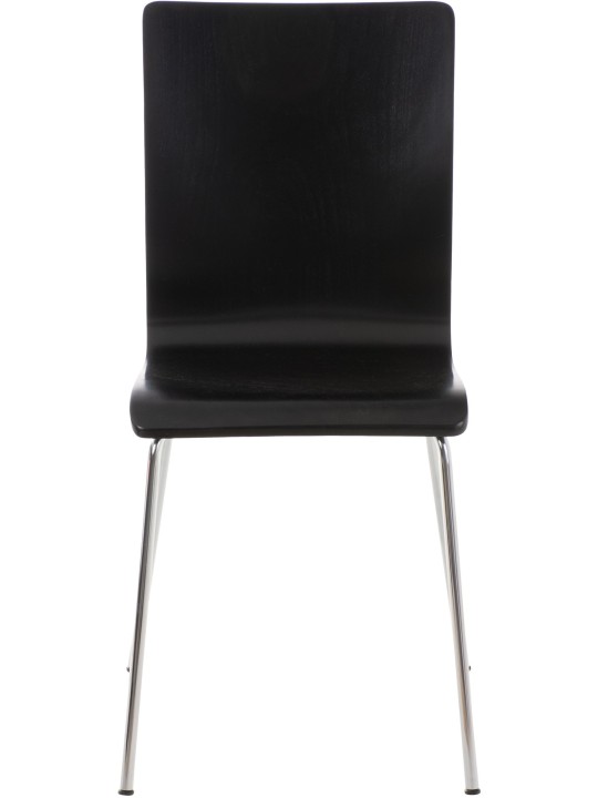 2 db Pepe látogatói szék készlet, fekete