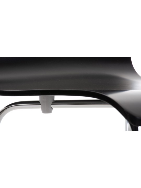 2 db Pepe látogatói szék készlet, fekete