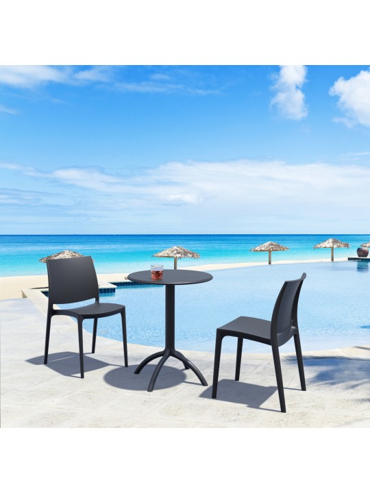 2 db Maya szék készlet, olajzöld