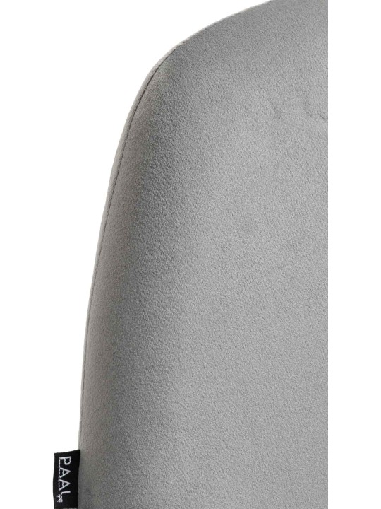 Bárszék Braga arany bársony, szürke