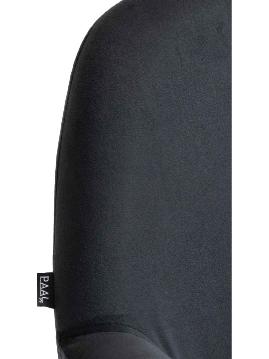 2 db-os bárszék Braga arany bársony készlet, fekete