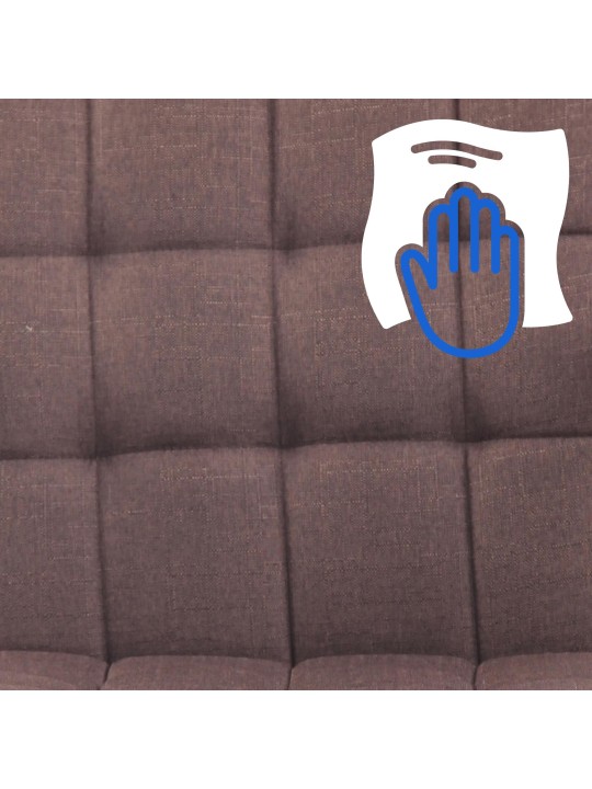 Irodai szék Terni szövet, barna