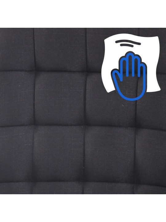 Irodai szék Terni szövet, fekete