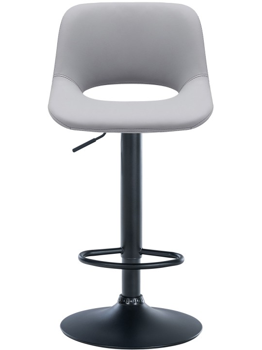 2 db bárszék Camden műbőr készlet, szürke 2 db bárszék Camden műbőr készlet, szürke