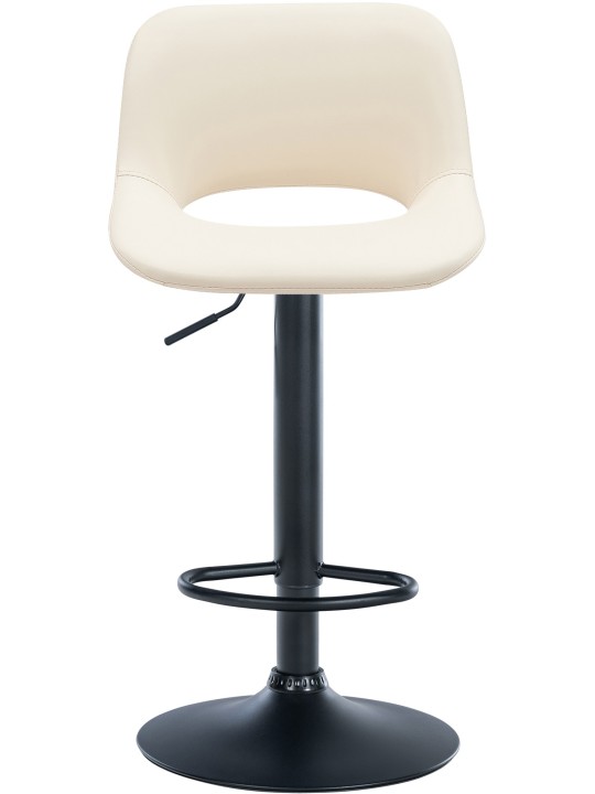 2 db bárszék Camden műbőr készlet, krém