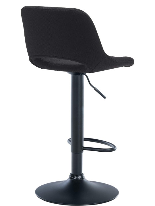 2 db Camden szövet bárszék szett, fekete