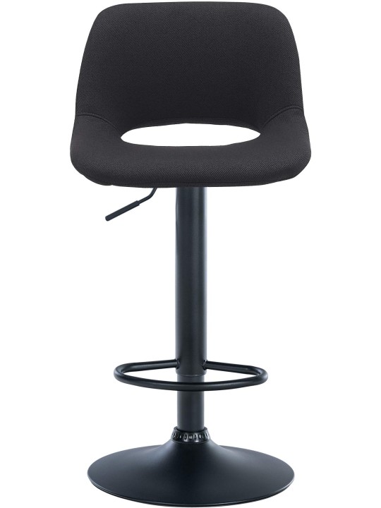 2 db Camden szövet bárszék szett, fekete