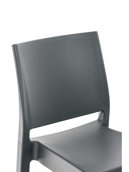 4 db Maya bárszék készlet, sötétszürke