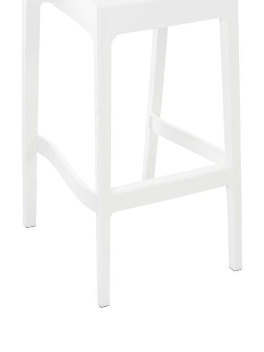 4 db Maya bárszék készlet, fehér