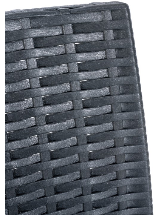 4 db Jamaica bárszék készlet, sötétszürke