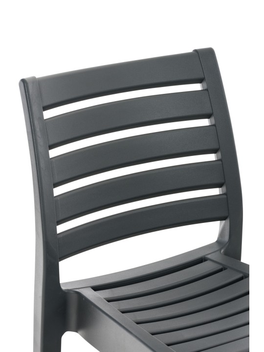 4 db Ares bárszék készlet, sötétszürke 4 db Ares bárszék készlet, sötétszürke