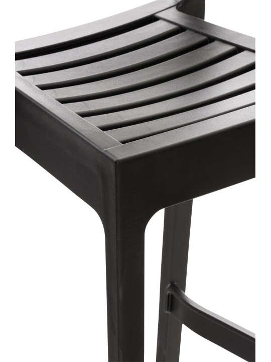 4 db Ares bárszék készlet, fekete