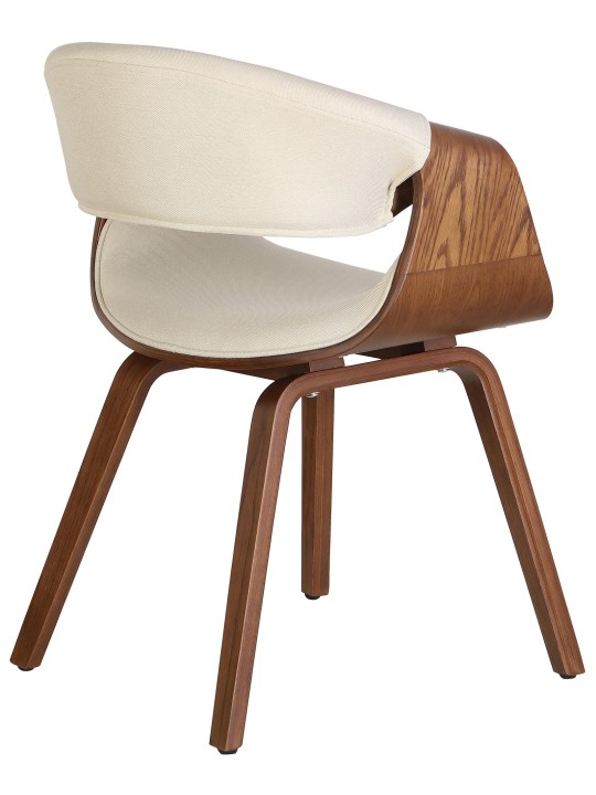 Foley szövet tölgy étkezőszék, krém