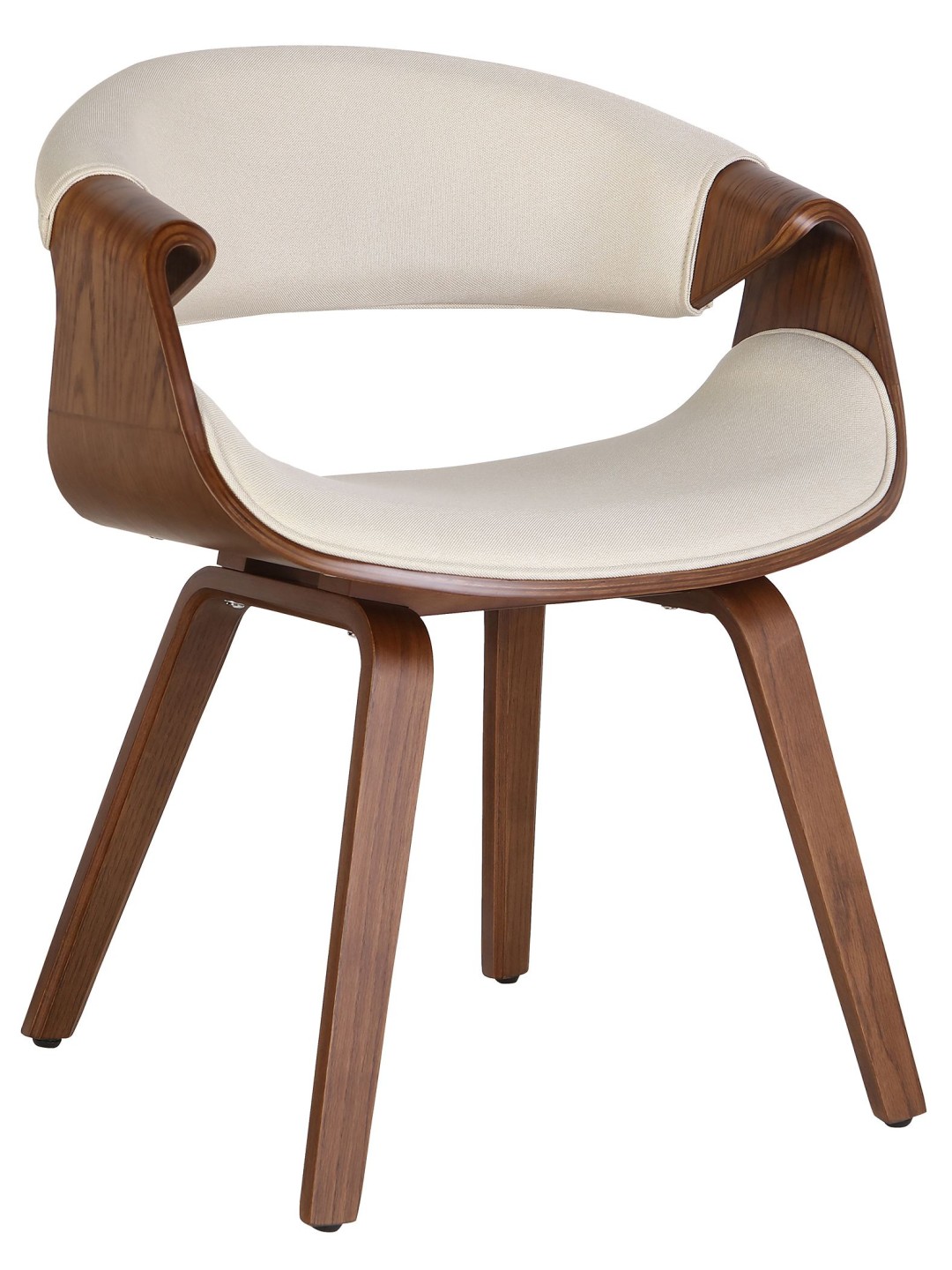 Foley szövet tölgy étkezőszék, krém