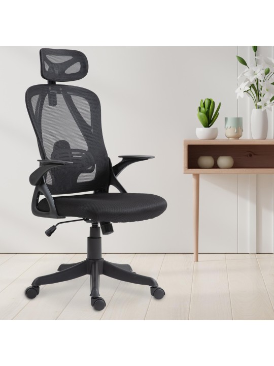 Taos irodai szék, fekete