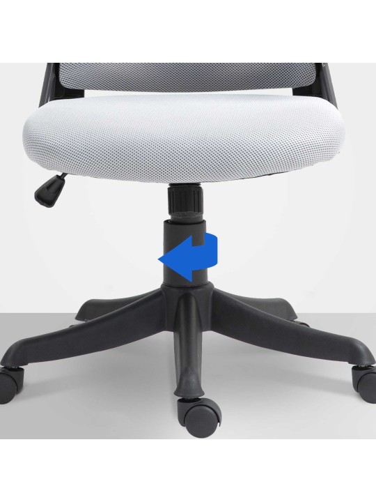 Taos irodai szék, szürke