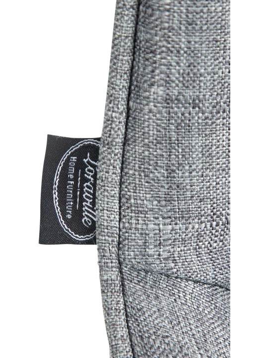 Vonore szövet 2 db bárszék készlet, szürke