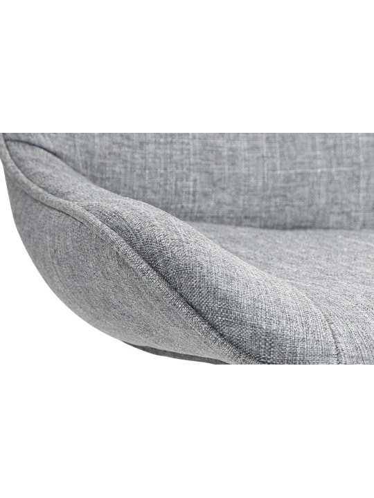 Vonore szövet 2 db bárszék készlet, szürke