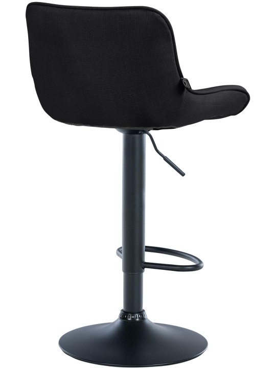 Vonore szövet 2 db bárszék készlet, fekete Vonore szövet 2 db bárszék készlet, fekete