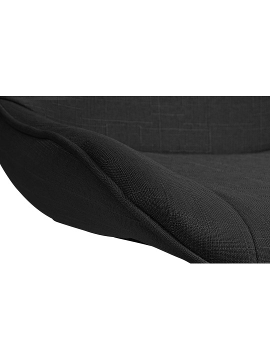 Vonore szövet 2 db bárszék készlet, fekete Vonore szövet 2 db bárszék készlet, fekete