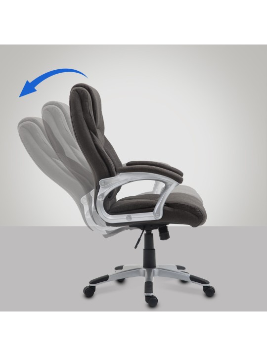 Irodai szék Texas V2 szövet, sötétszürke