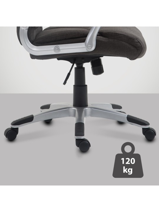 Irodai szék Texas V2 szövet, sötétszürke