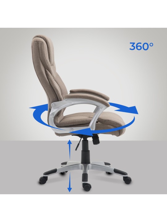 Irodai szék Texas V2 szövet, taupe