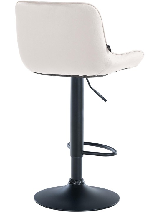 2 db bárszék Vonore bársony készlet, krém